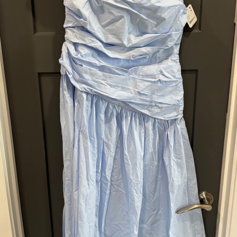 Shona Joy 'Maiori' Bubble Sleeve Maxi Dress in Cornflower Blue (NWT) - Picture 14 of 14
